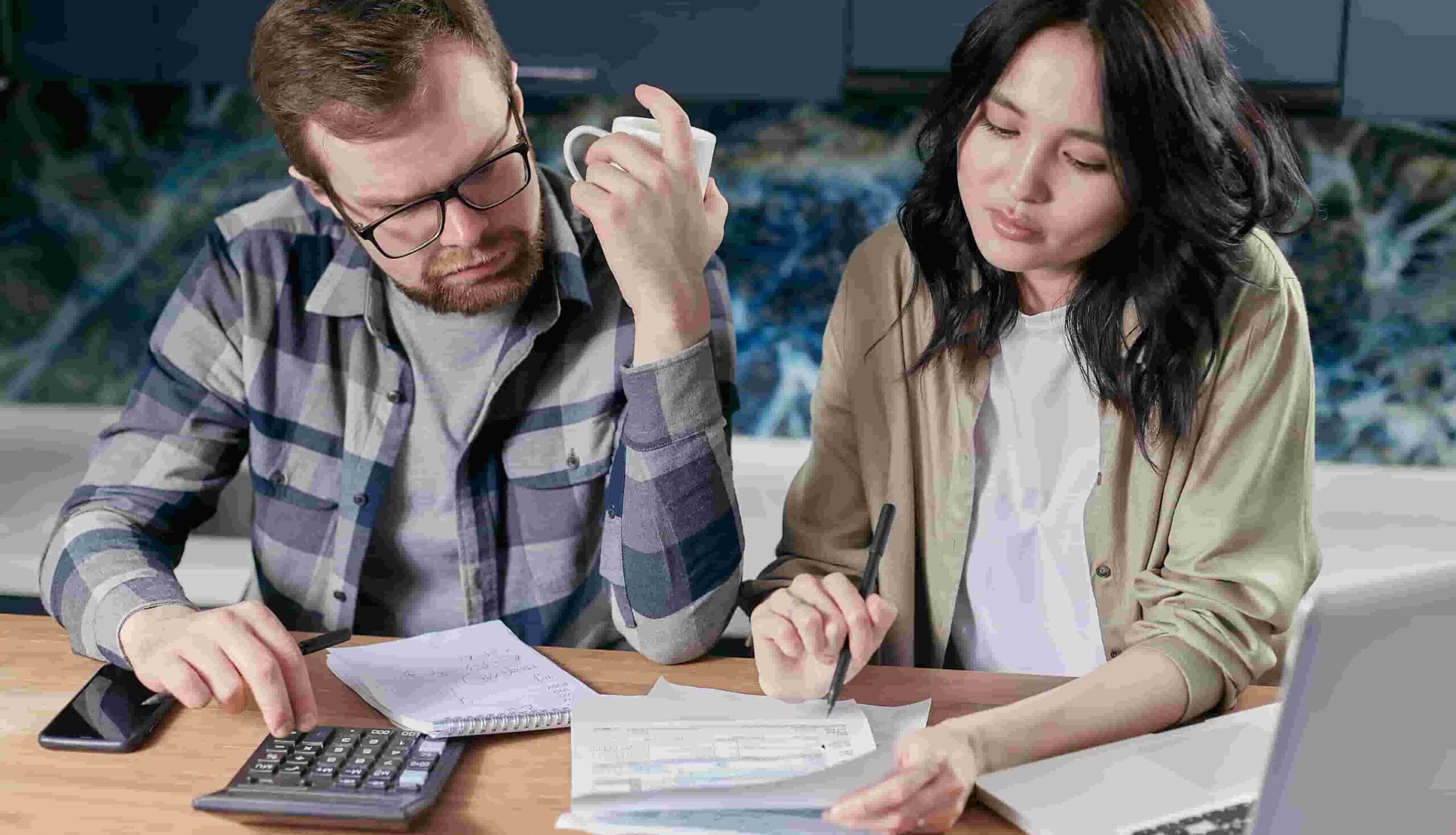 Person reviewing football subscription expenses and Premier League cost Norway options