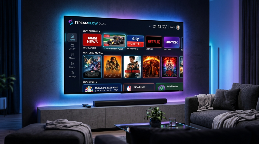 IPTV Player for LG TV