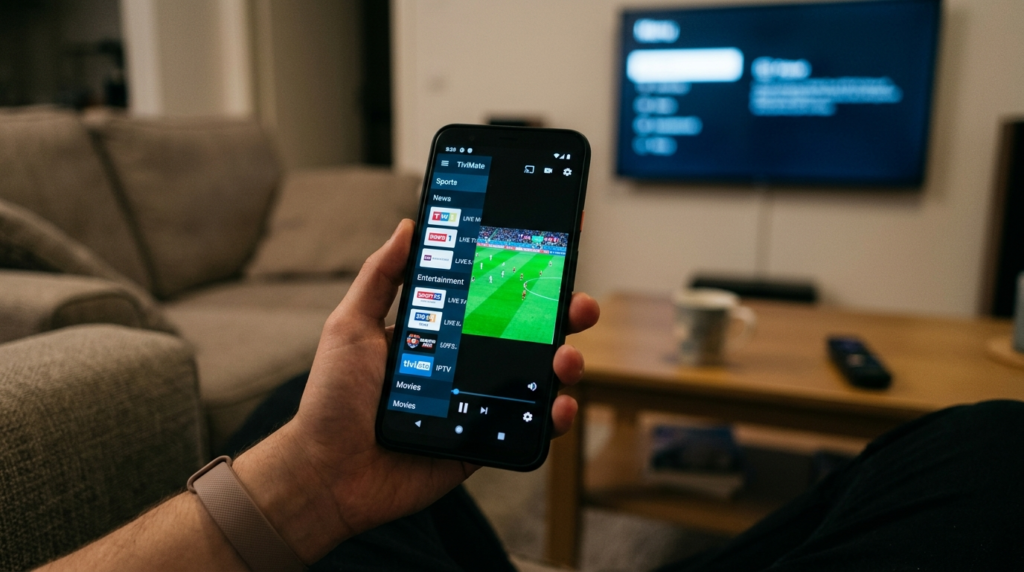 Watch IPTV on Android Phone