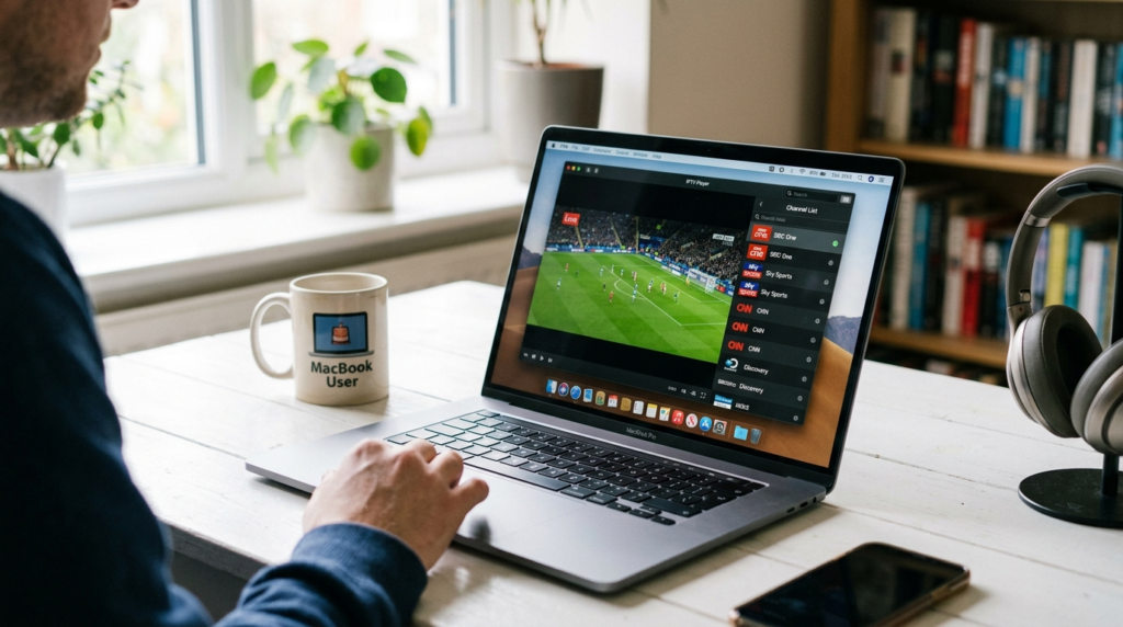 Watch IPTV on MacBook