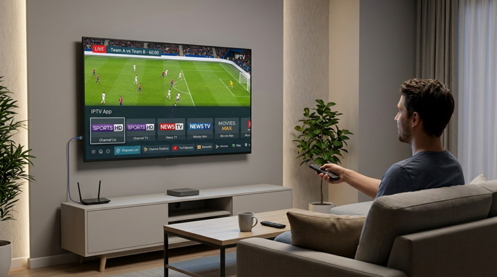 Watch IPTV on Smart TV